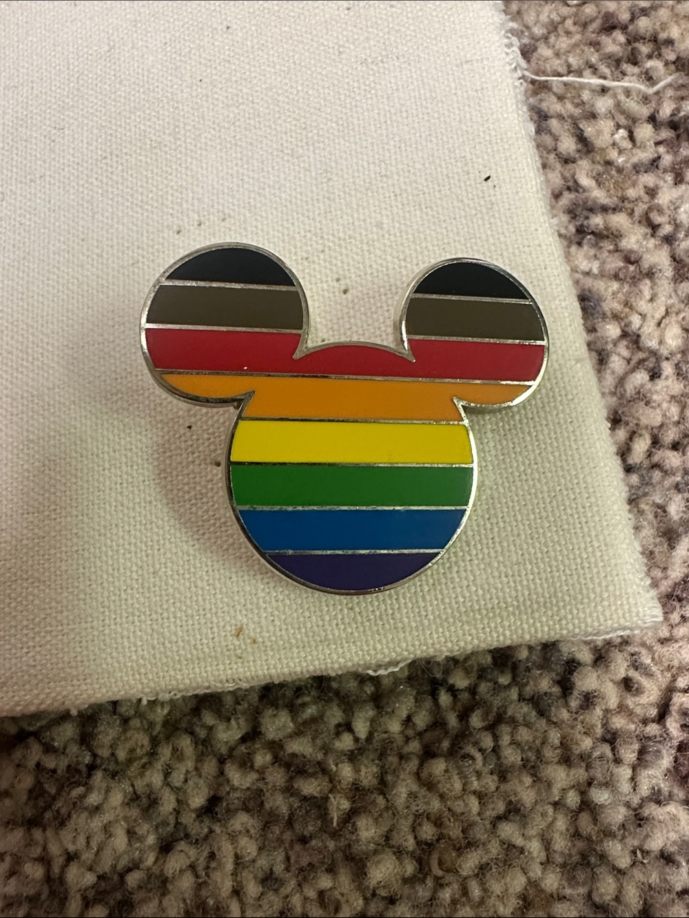Rainbow Mickey Disney Pin